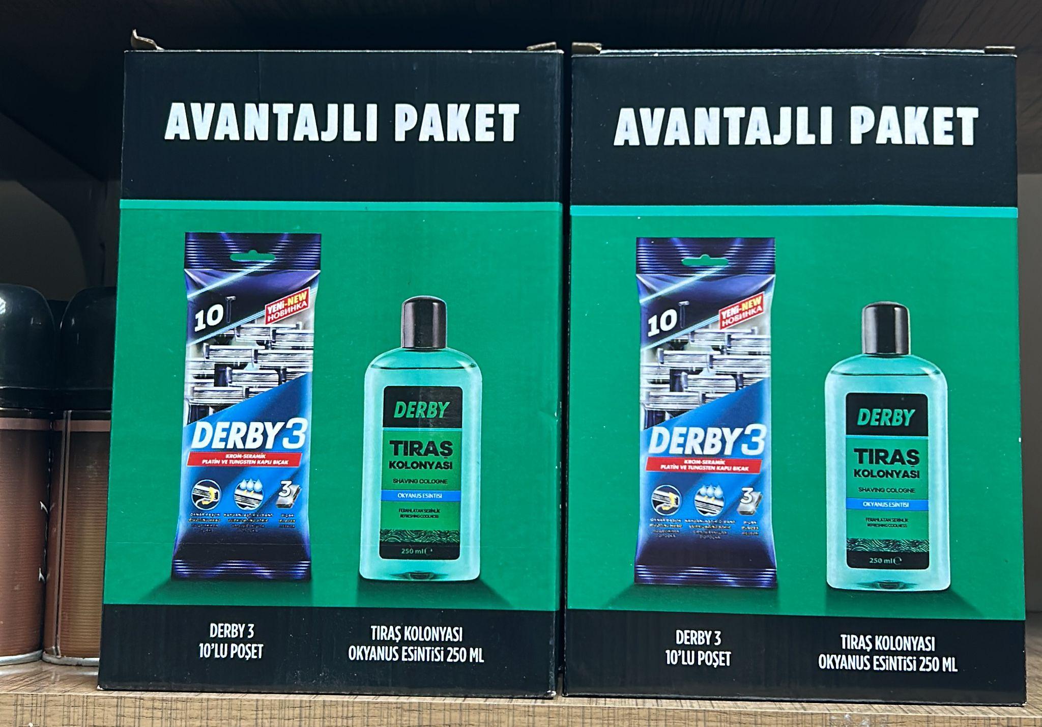 DERBY AVANTAJLI PAKET ( BIÇAK+KOLONYA)